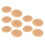 (Light Coffee) 5 Pairs Reusable Silicone Nipple Covers 4
