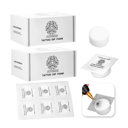 Cappucci Schiuma Monouso per Cartucce Tattoo