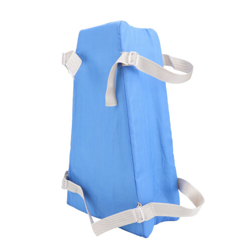 Trapezoidal Position Pad Blue Grooved Portable Leg Support 1