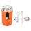 (Orange) Elektrische callusremover 2 koppen 1