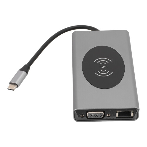 13-in-1 USB-C Hub 5Gbps USB3.0 HD VGA RJ45 1