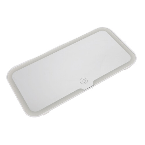 Car Sun Visor Vanity Mirror USB LED Makeup 2