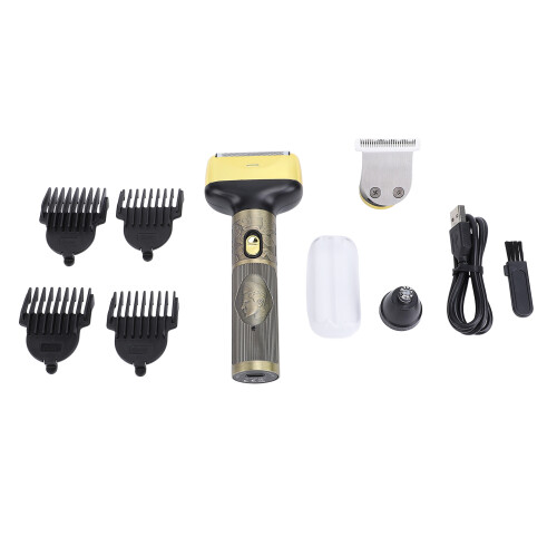 USB Rechargeable 3-in-1 Men's Hair Clipper