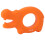(Orange 60LB) Handkrafttrainer-Griff-Ring-Silikon-Drücker-40LB-Grün 3