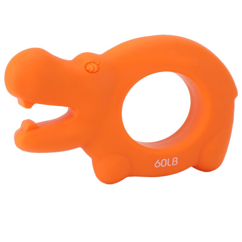 (Orange 60LB) Handkrafttrainer-Griff-Ring-Silikon-Drücker-40LB-Grün 2