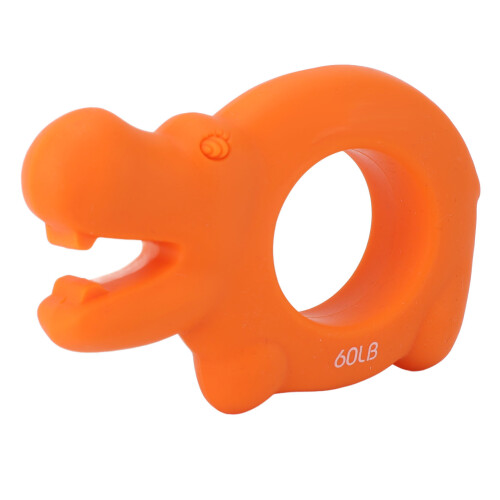 (Orange 60LB) Handkrafttrainer-Griff-Ring-Silikon-Drücker-40LB-Grün 1