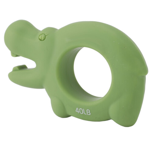 (Green 40LB) Handkrafttrainer-Griff-Ring-Silikon-Drücker-40LB-Grün 2