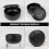 1Pc Black Stainless Steel Shaving Soap Bowl Large Capacity Foaming 10