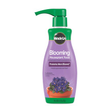 Miracle-Gro Blooming Houseplant Food 8 oz. Vxtfoder matar alla blommande krukvxter omedelbart, inklusive afrikanska violer
