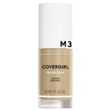 Base Líquida Covergirl Trublend, M3 Beige Dourado, 1 Fl Oz (Embalagem Pode Variar)