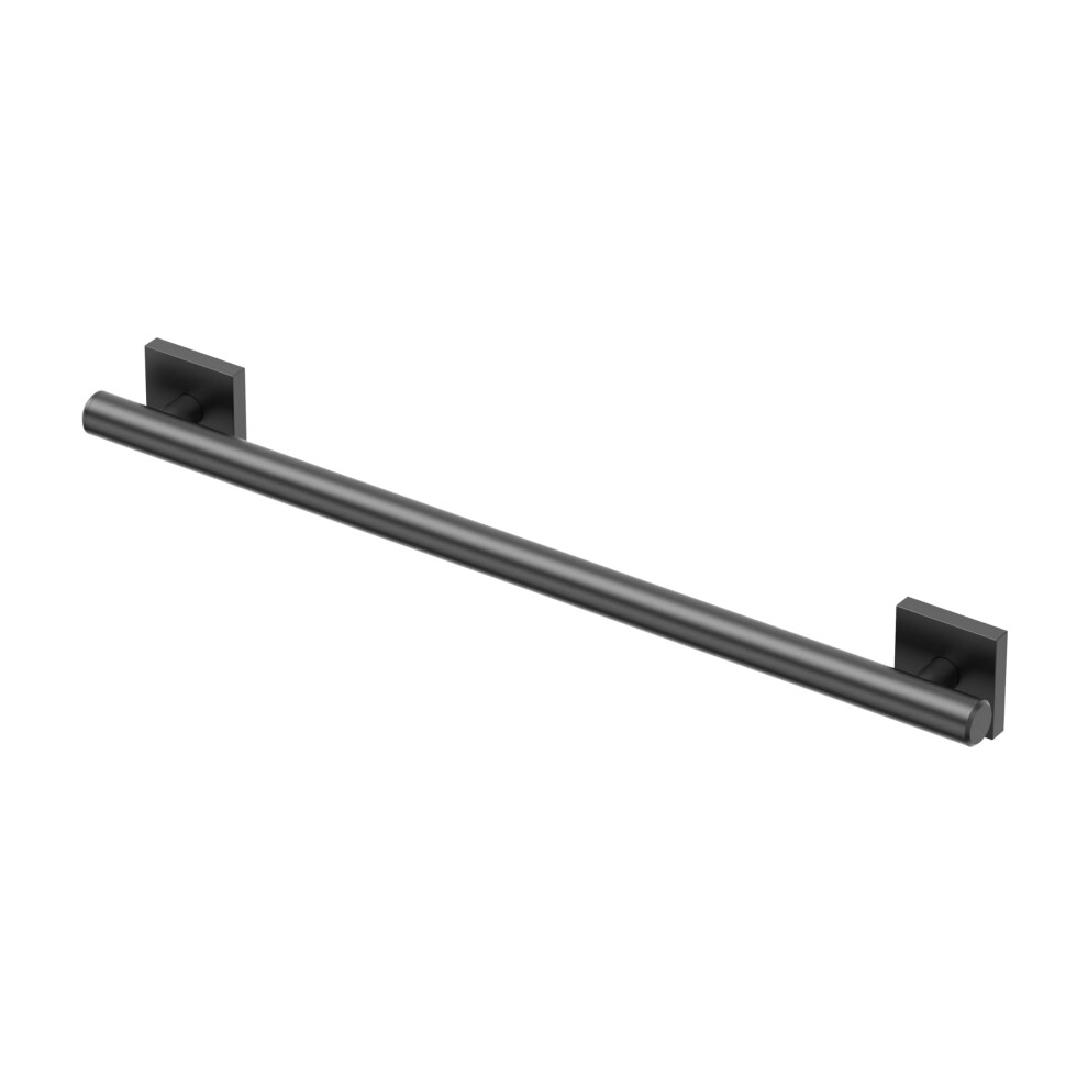 Gatco Black 944Mx Elevate 24"""" L Grab Bar Matte /Ada Compliant Stainless Steel Safety Grab Bar For Bathroom