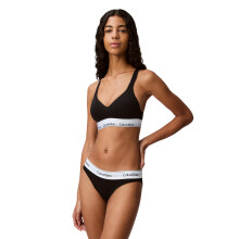 Calvin Klein Moderne Katoen Stretch Bikini Slip, Zwart, 1X