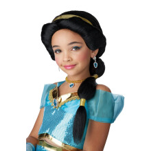 California Costumes Parrucca da principessa araba nera