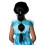 California kostumer Arabian Princess Wig Black 3