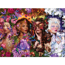 Ceaco - Glitter - Fairy Queens - Legpuzzel van 750 stukjes