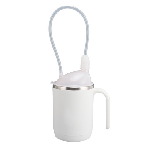 450ml Edelstahl-Trinkbecher mit Strohhalm 1
