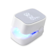 Portable Gray UV Nail Lamp Fungus Therapy Blue Light