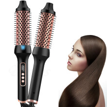 65W Roller Comb Hair Straightener Curler 120-200 LCD
