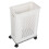 Yoga Mat Storage Rack with Wheels Gray 2