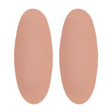 (Skin Color L Size) Silicone Calf Pads Self Adhesive Calf Corrector Skin Color L Size