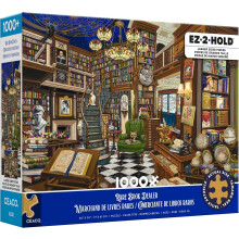Ceaco - EZ2Hold - Joel McIntyre - Zeldzame boekendealer - Legpuzzel van 1000 stukjes voor volwassenen - Uitdagende puzzel Perfect voor spelavonden -