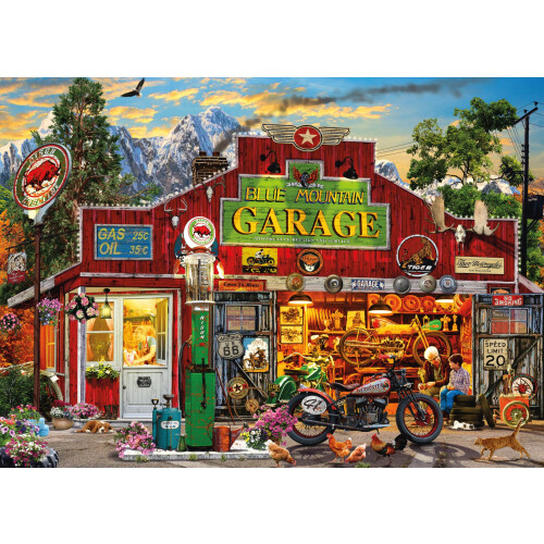 Ceaco - Il Garage del Nonno - Puzzle da 1000 pezzi