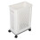 Yoga Mat Storage Rack with Wheels Gray 4