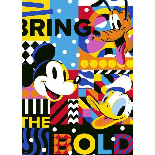Ceaco - Disney - Topolino e i suoi amici - Bring The Bold - Puzzle da 1000 pezzi