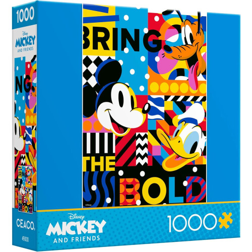 Ceaco - Disney - Topolino e i suoi amici - Bring The Bold - Puzzle da 1000 pezzi 2