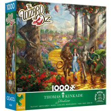 Ceaco - Thomas Kinkade - Volg de gele stenen weg - Legpuzzel van 1000 stukjes