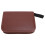 (Brown) Brown PU Leather Ball Accessory Organizer Case 5
