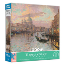 Ceaco - Thomas Kinkade - Veneti?- Legpuzzel van 1000 stukjes - Ontspannende en leuke activiteit voor volwassenen