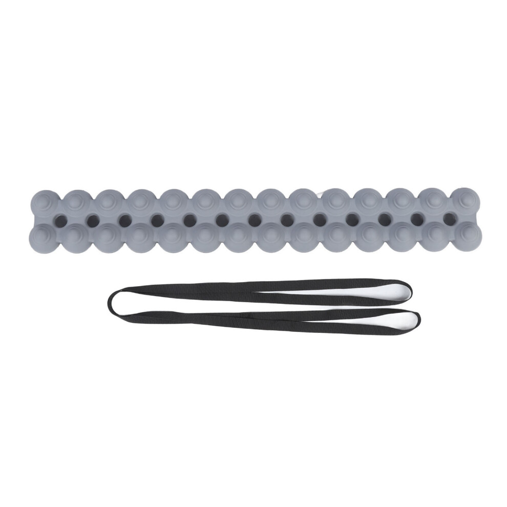 Back Stretcher Lower Back Soreness Spine Alignment Strap Gray
