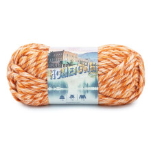 Lion Brand Yarn Hometown Garn, Bulky Garn, Garn zum Stricken und Häkeln, 1-Pack, San Juan Sunset