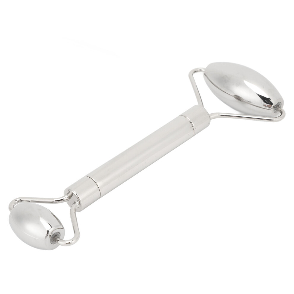 Silver Skin Roller For Face Circulation Puffiness Zinc Alloy