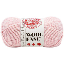 Lion Brand Wool-Ease Garn, Worsted-Gewicht für Stricken, Häkeln, 1 Packung, Blush Heather