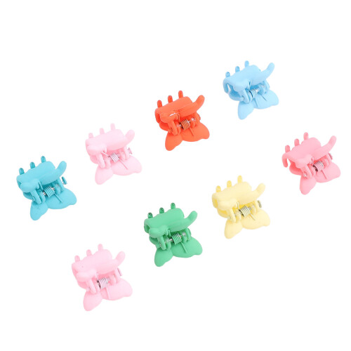 100pcs Mini Butterfly Hair Clips Kids 2