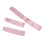 3pcs Red Satin Breathable Face Cushion Cover 3