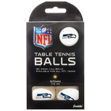 Franklin Sports Seattle Seahawks Table Tennis Balls - NFL Team Table Tennis Balls - Official Team Logos and Colors - Fun NFL Game Room Accessories