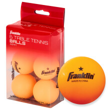 Franklin Sports 57105 Palline da Ping Pong - Arancioni - Confezione da 6