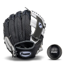 Guantes de béisbol para niños Franklin Sports - Guante y pelota Tball Meshtek - Set de guante Teeball para niños