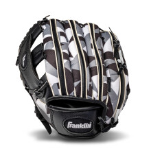 Franklin Sports RTP Performance Series Teeball Handskar - Vänster och Höger, Svart/Vit, 9.5"