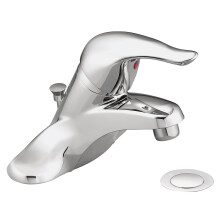 Moen L4625 Chateau Et-h?ndtag Lavbue Badev?relsesarmatur Krom