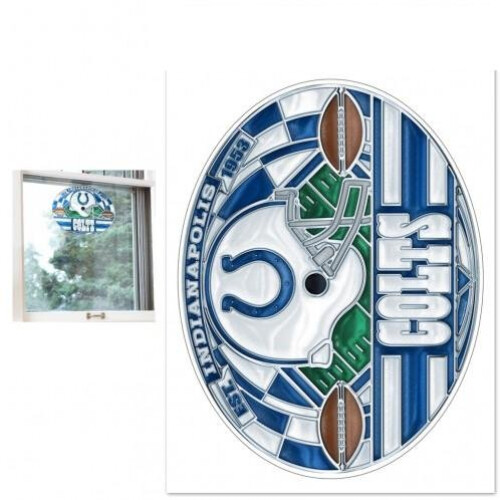 WinCraft NFL Indianapolis Colts calcomanνa multiusos vidriera