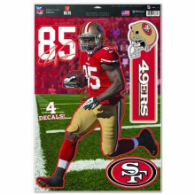 WinCraft NFL San Francisco 49ers WCR29261014 Autocollant multi-usage 11"" x 17""