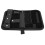 (Black) Brown PU Leather Ball Accessory Organizer Case 2