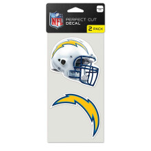 WinCraft San Diego Chargers Set van 2 gestanste stickers