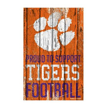 Wincraft NCAA Clemson Tigers Sport Fans Home Decor, Teamkleur, 11x17