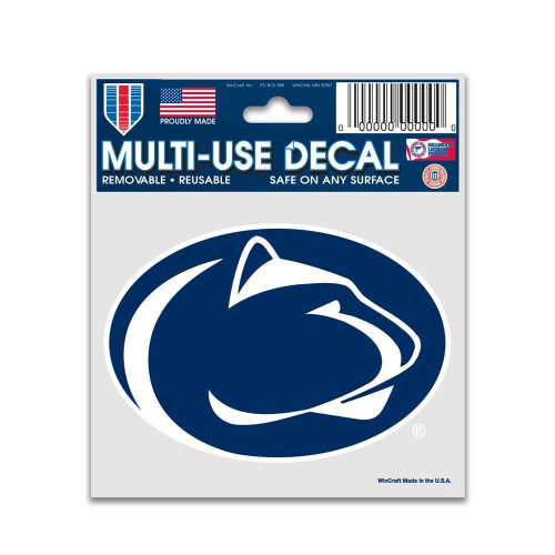 Wincraft NCAA Penn State University 91296010 Decalcomania multiuso 3"" x 4""""