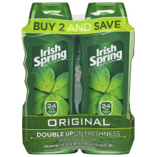 Original Irish Spring Body Wash til m?nd - 18 ounce (2 t?ller)